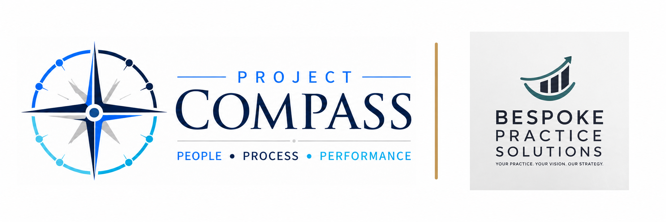 Project Compass and Bespoke Practice Solutions logo